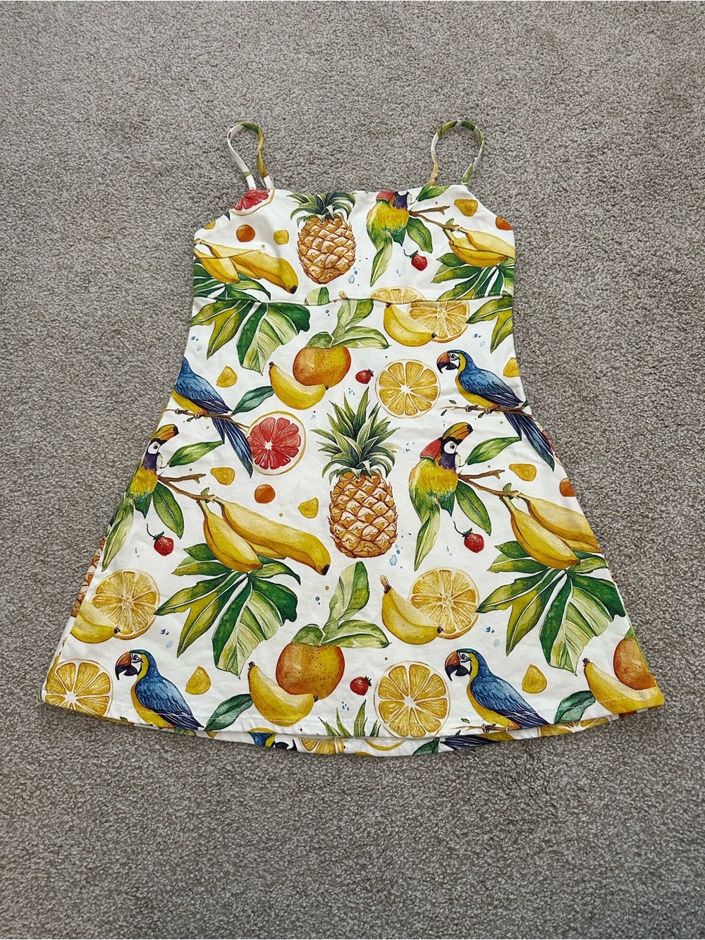 Fashion Nova Tropicana Stretch Twill Mini Dress – Size L – New With Tags (NWT)